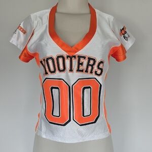 Hooters football jersey top uniform-XS
